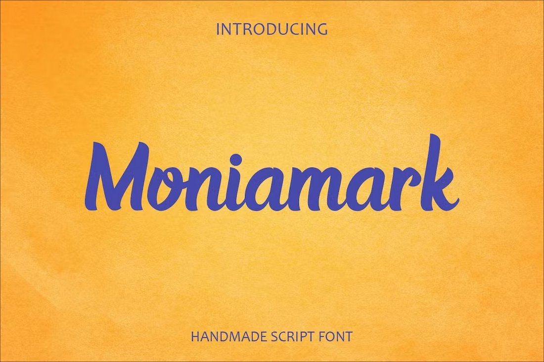 Moniamark - Creative Handwritten Font