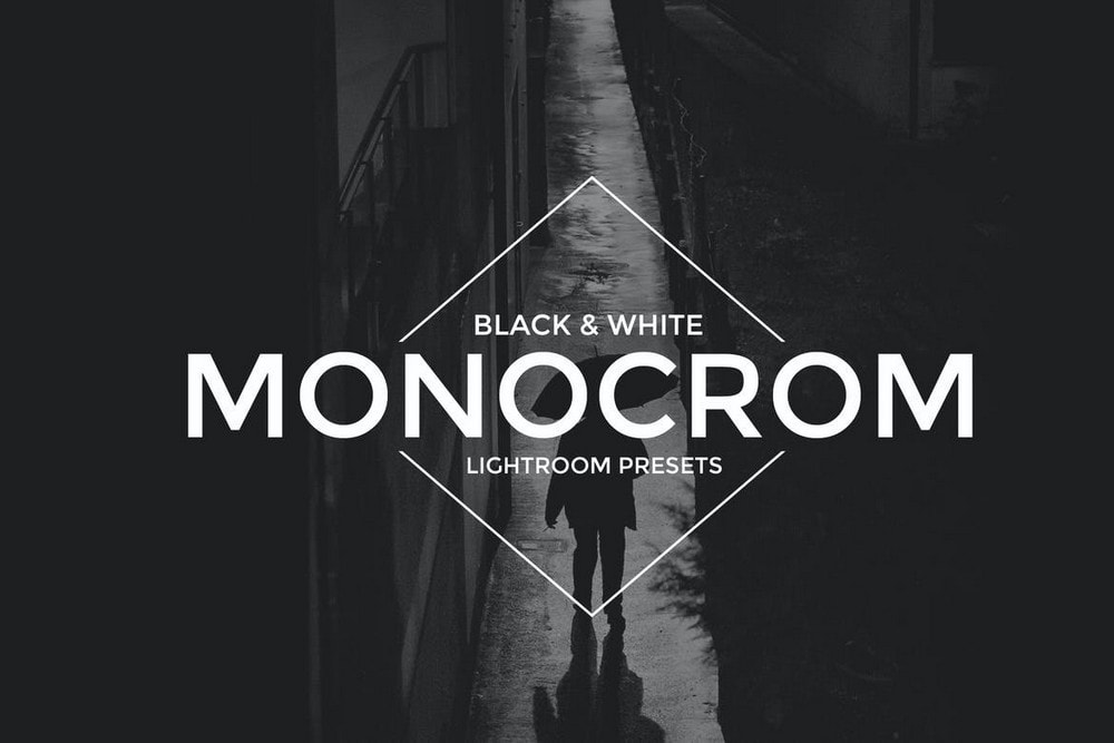 Monocrom B&W Lightroom Presets