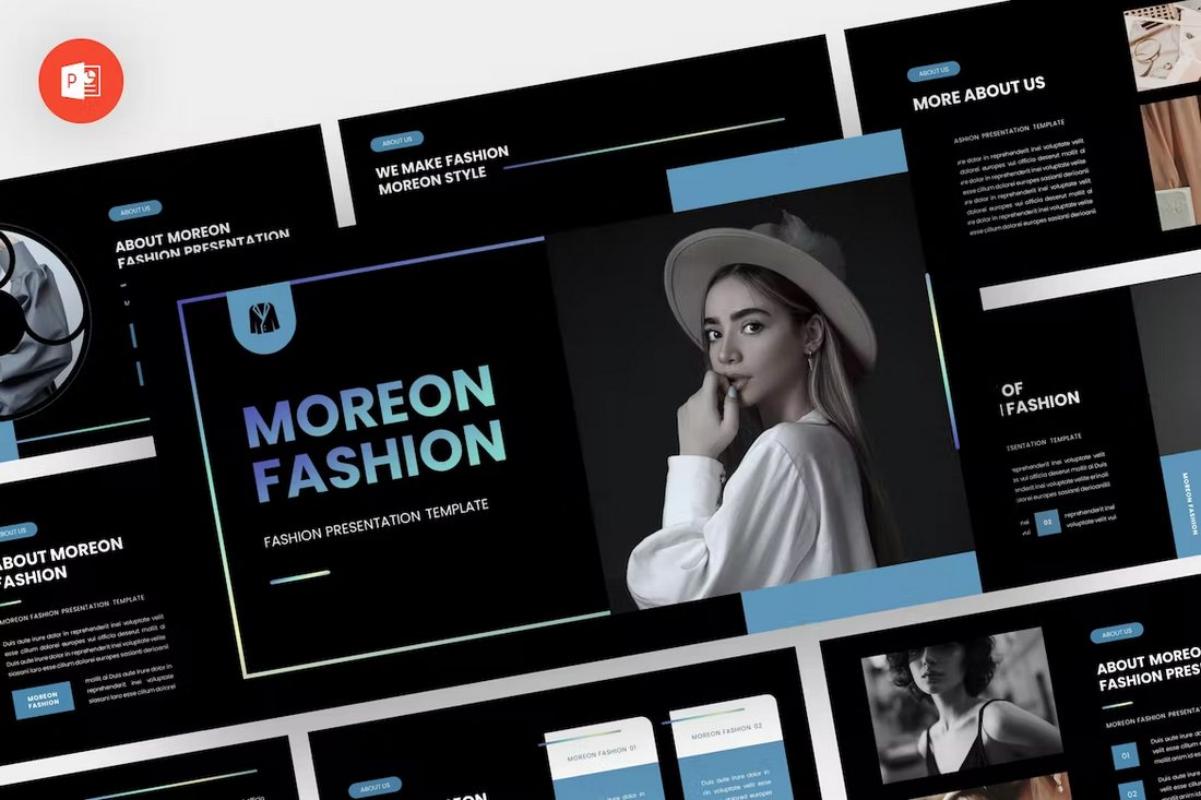 Moreon - Fashion Powerpoint Template