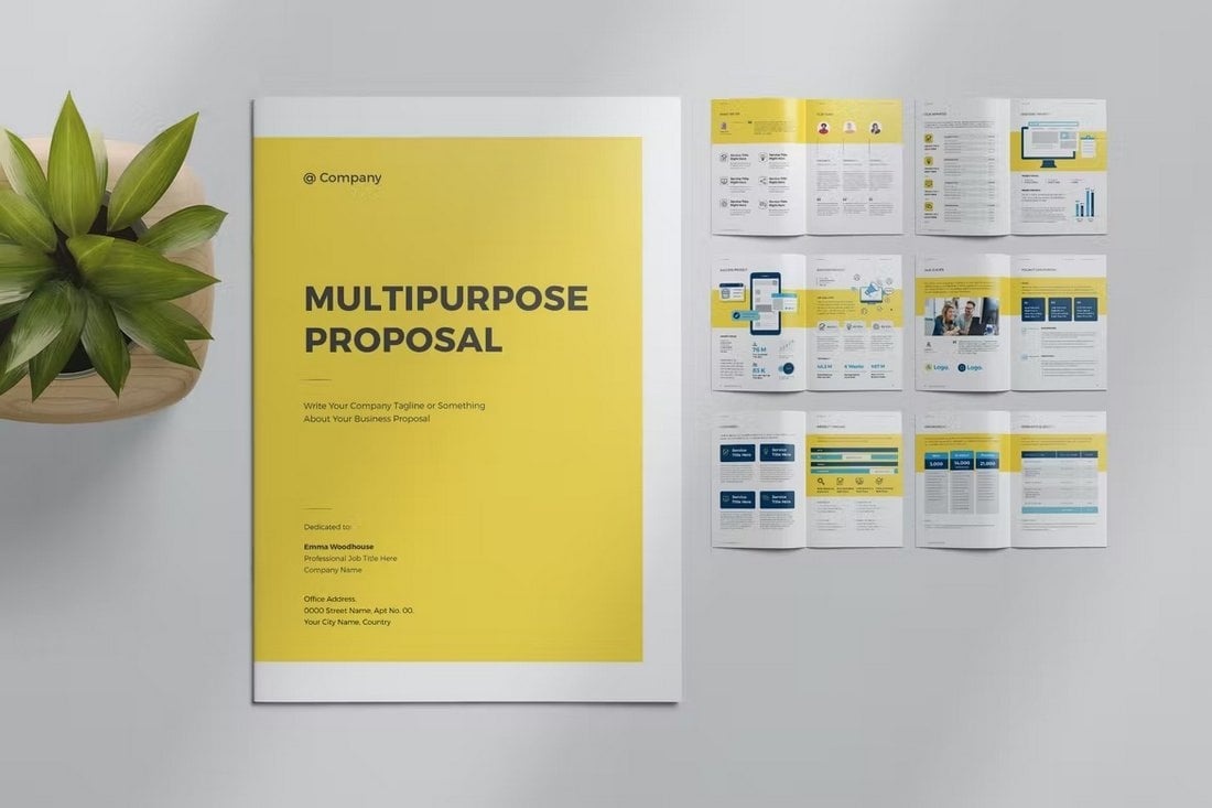 Multipurpose Business Proposal Brochure Template