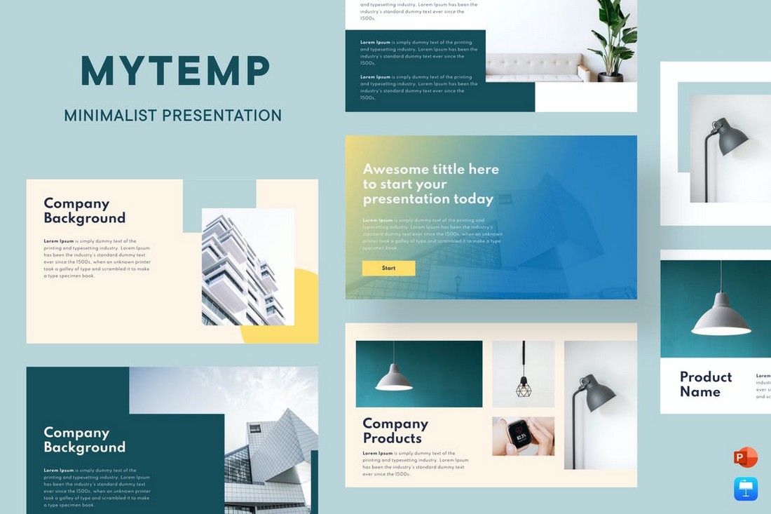 Mytemp - Minimal & Modern Presentation