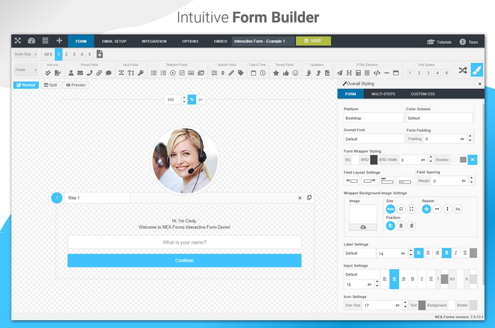 NEX-Forms 2