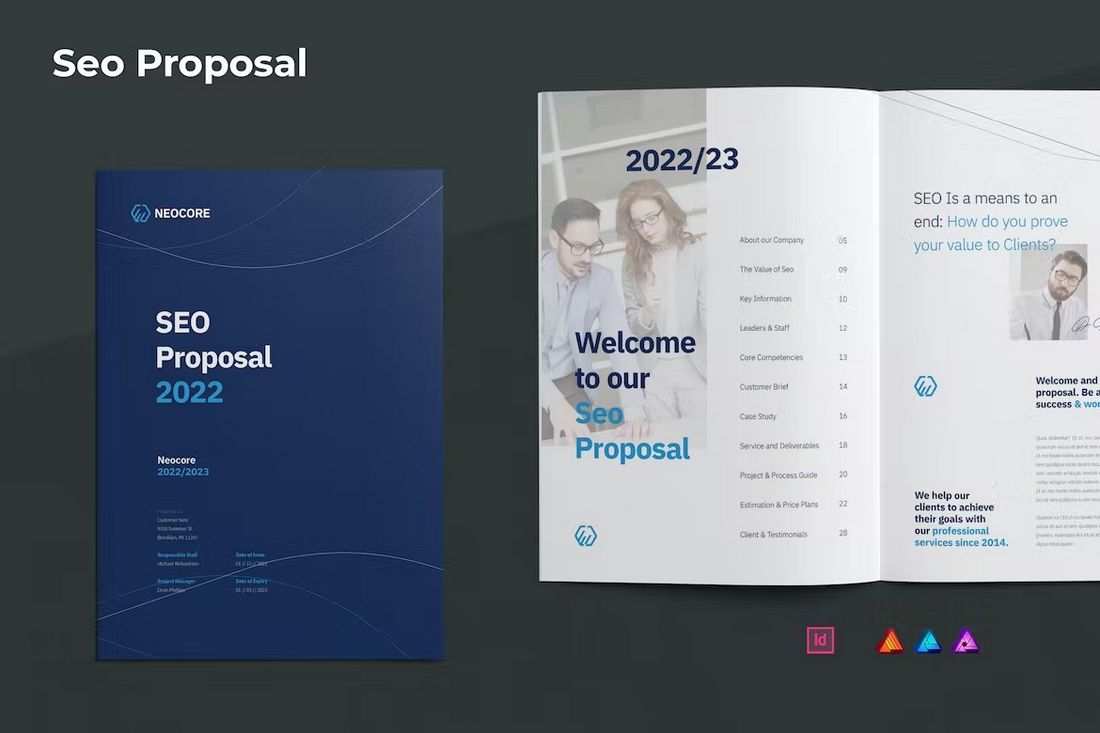 Neocore SEO Marketing Proposal Template