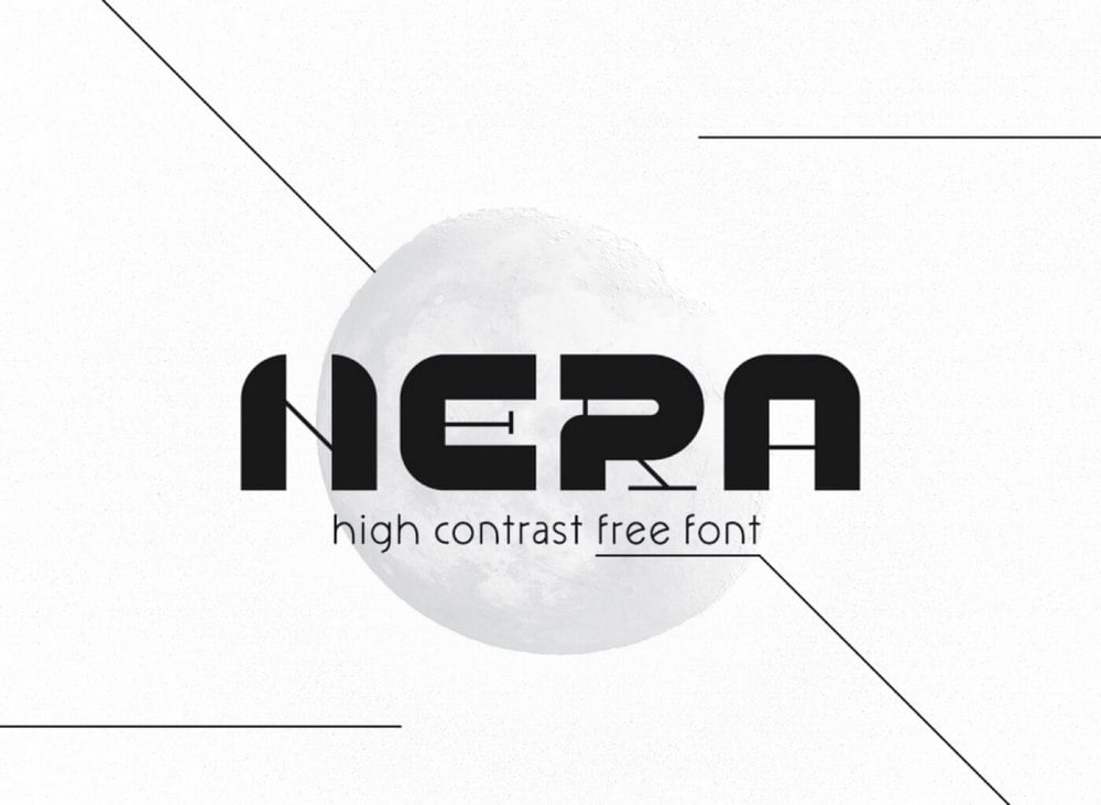 Nera - Free High Contrast Font