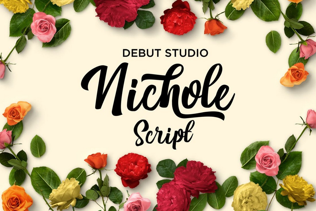 Nichole Script - Cricut Font