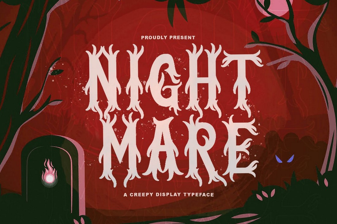 Nightmare - Horror & Heavy Metal Font