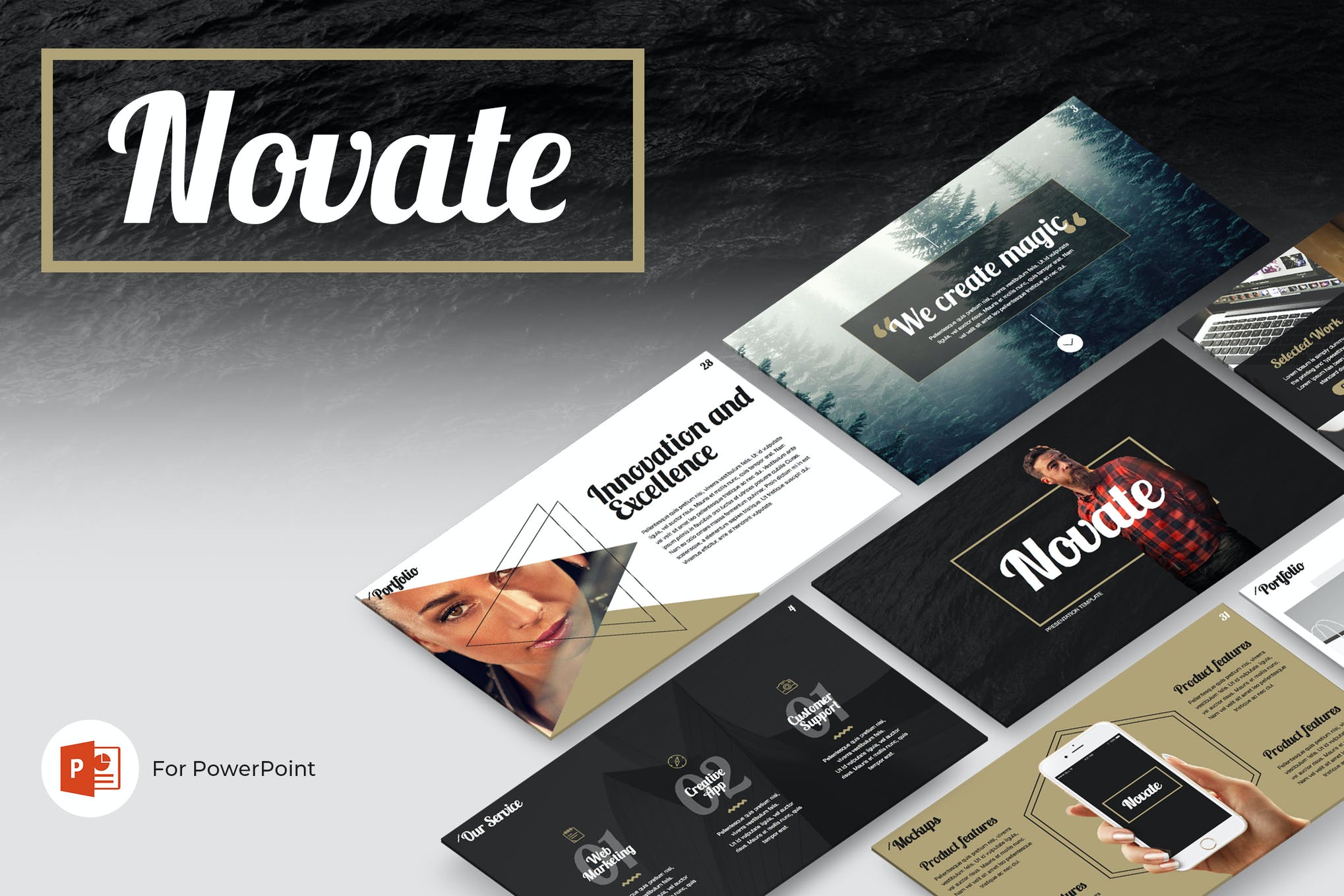 Novate PowerPoint Presentation Template