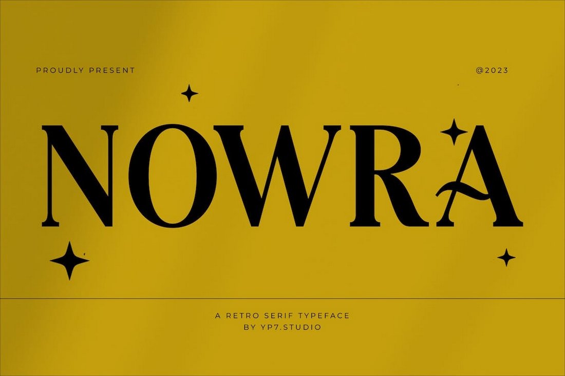 Nowra - Luxury Business Serif Font