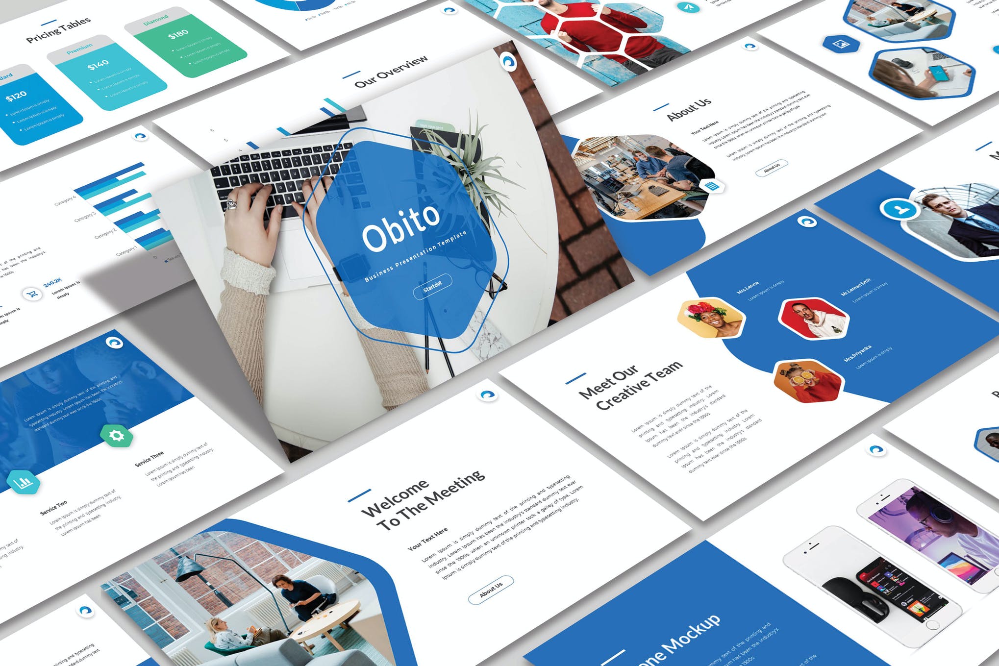 OBITO - Powerpoint Business Template