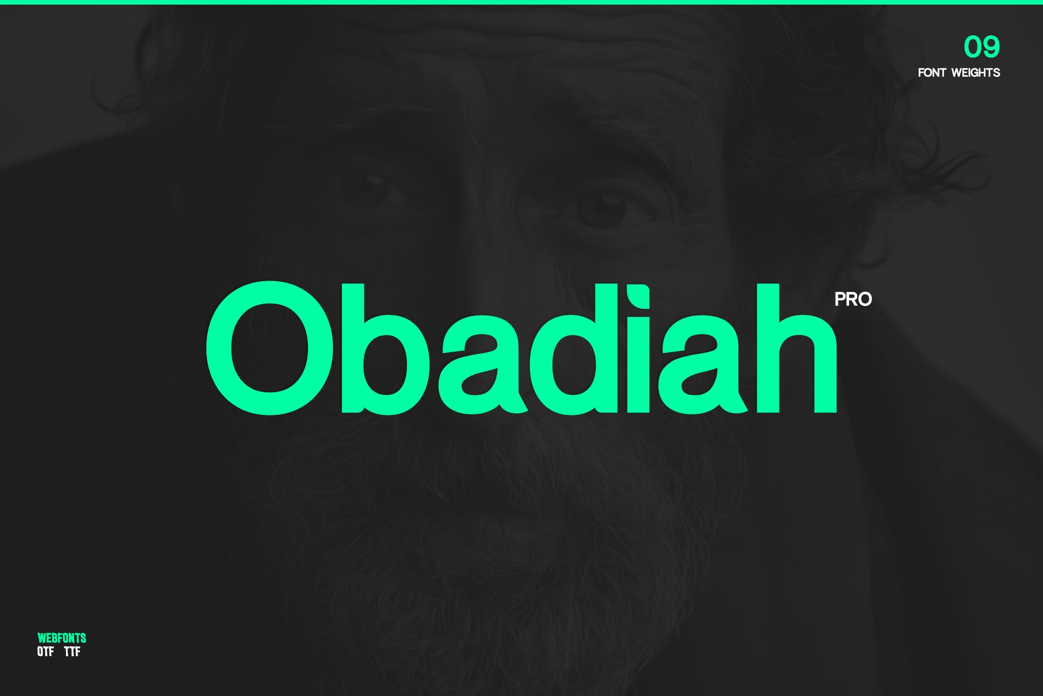 Obadiah pro - Modern Typeface