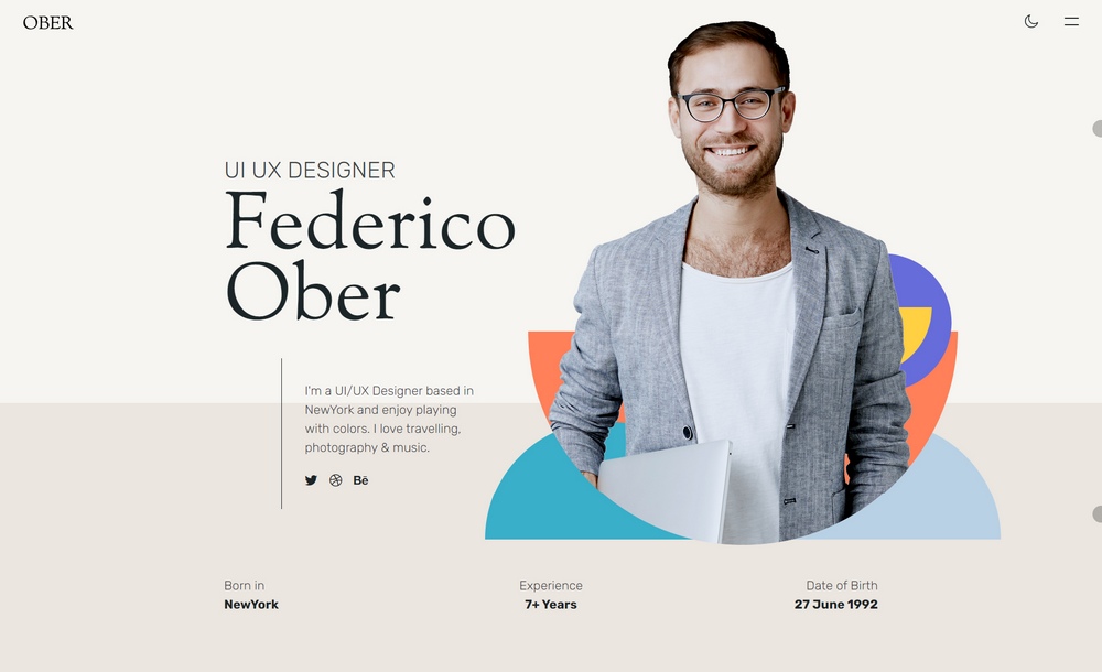 Ober wp theme