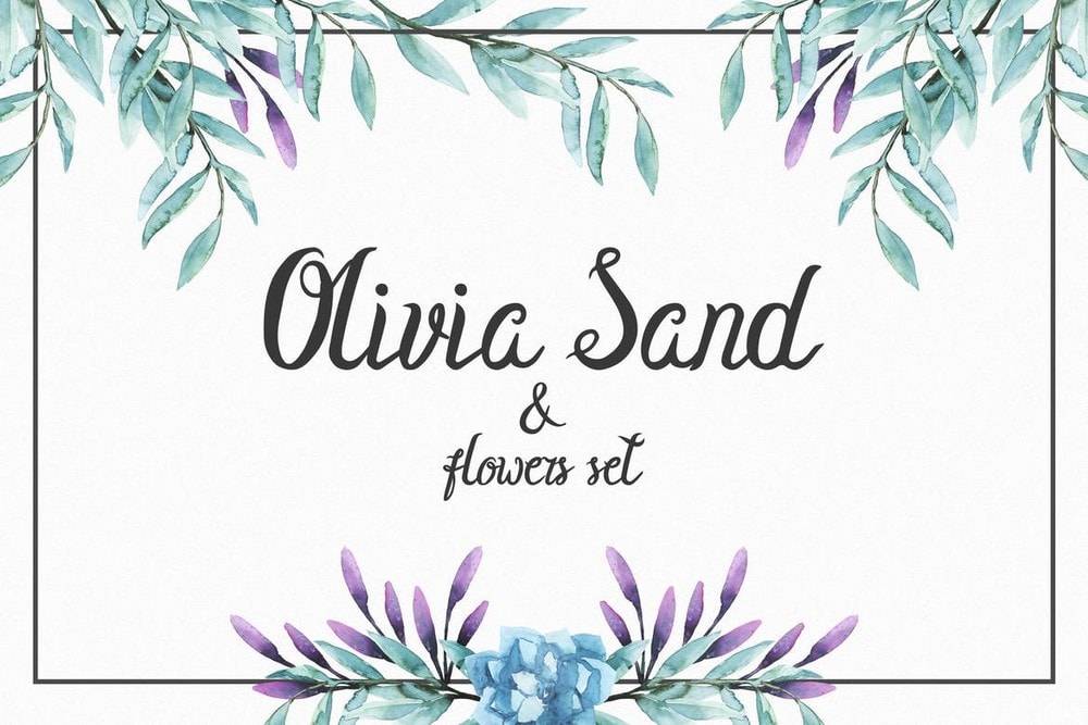 Olivia Sand - Elegant Wedding Invitation Font