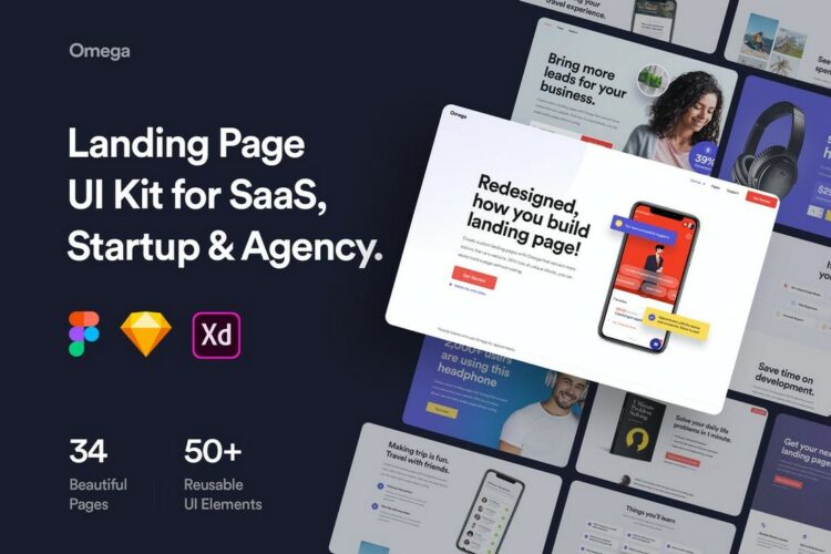 30+ Best Figma Landing Pages Templates, Wireframes & UI Kits - Theme Junkie