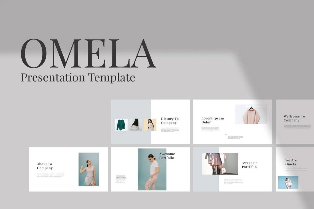 Omela - Free Multipurpose PowerPoint Template