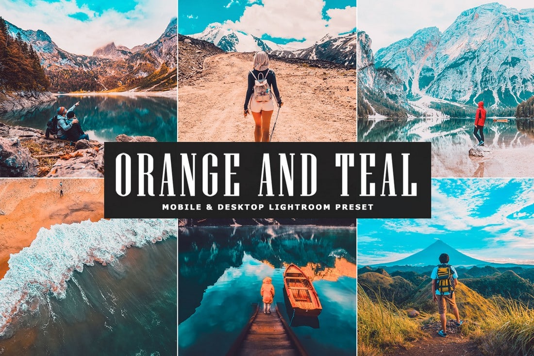 Orange and Teal - Free Lightroom Preset