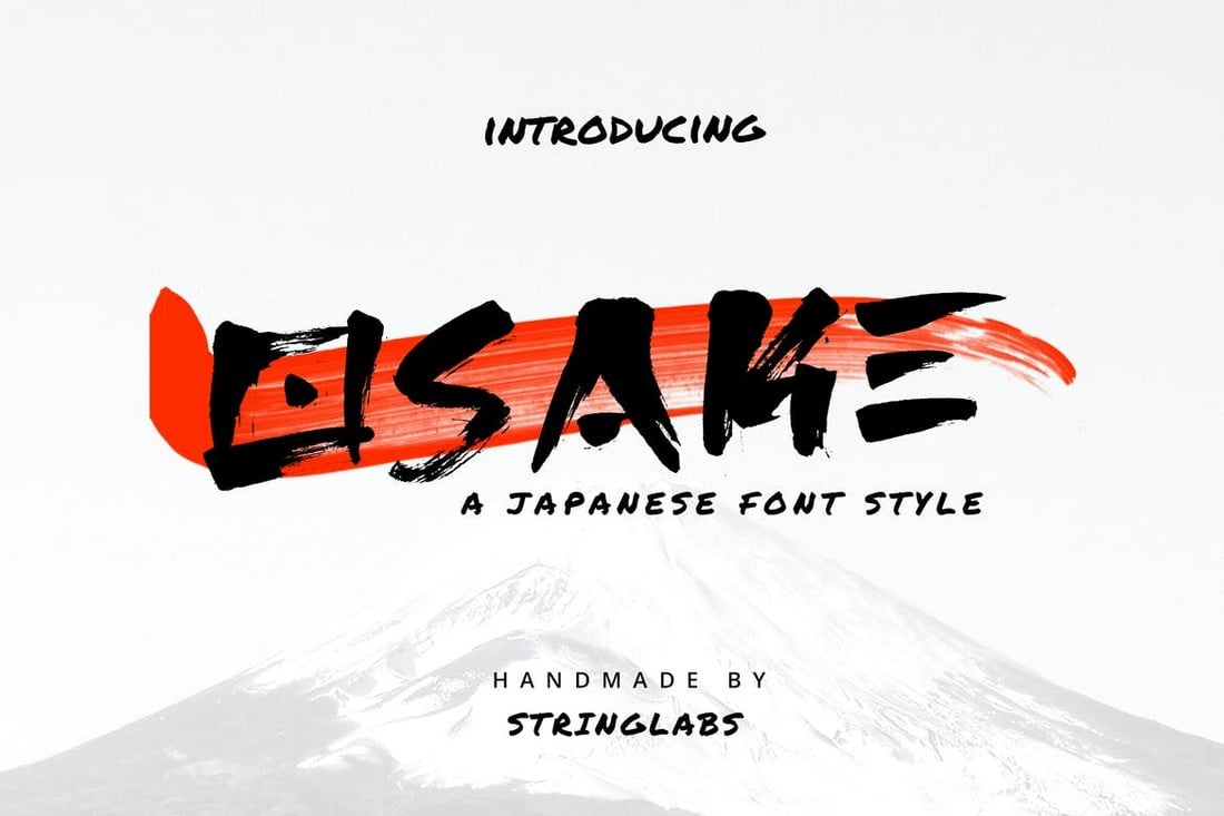 Osake - Bold Japanese Font
