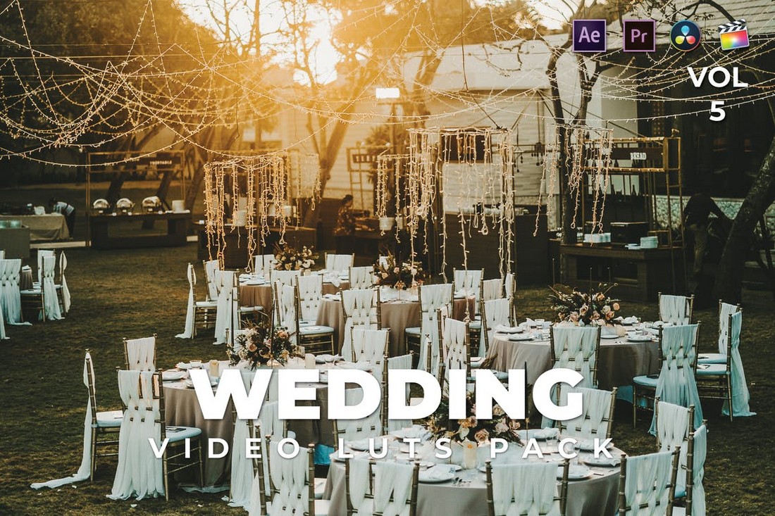 Outdoor Wedding LUTs for FCPX