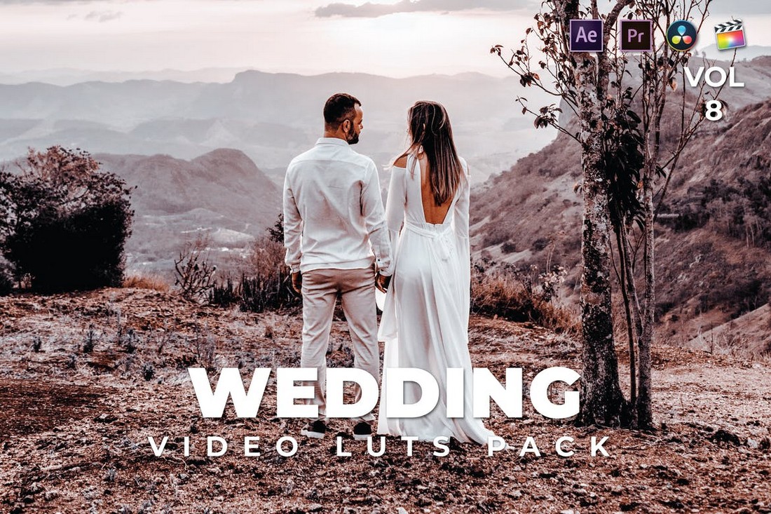 Outdoor Wedding Pack Video LUTs