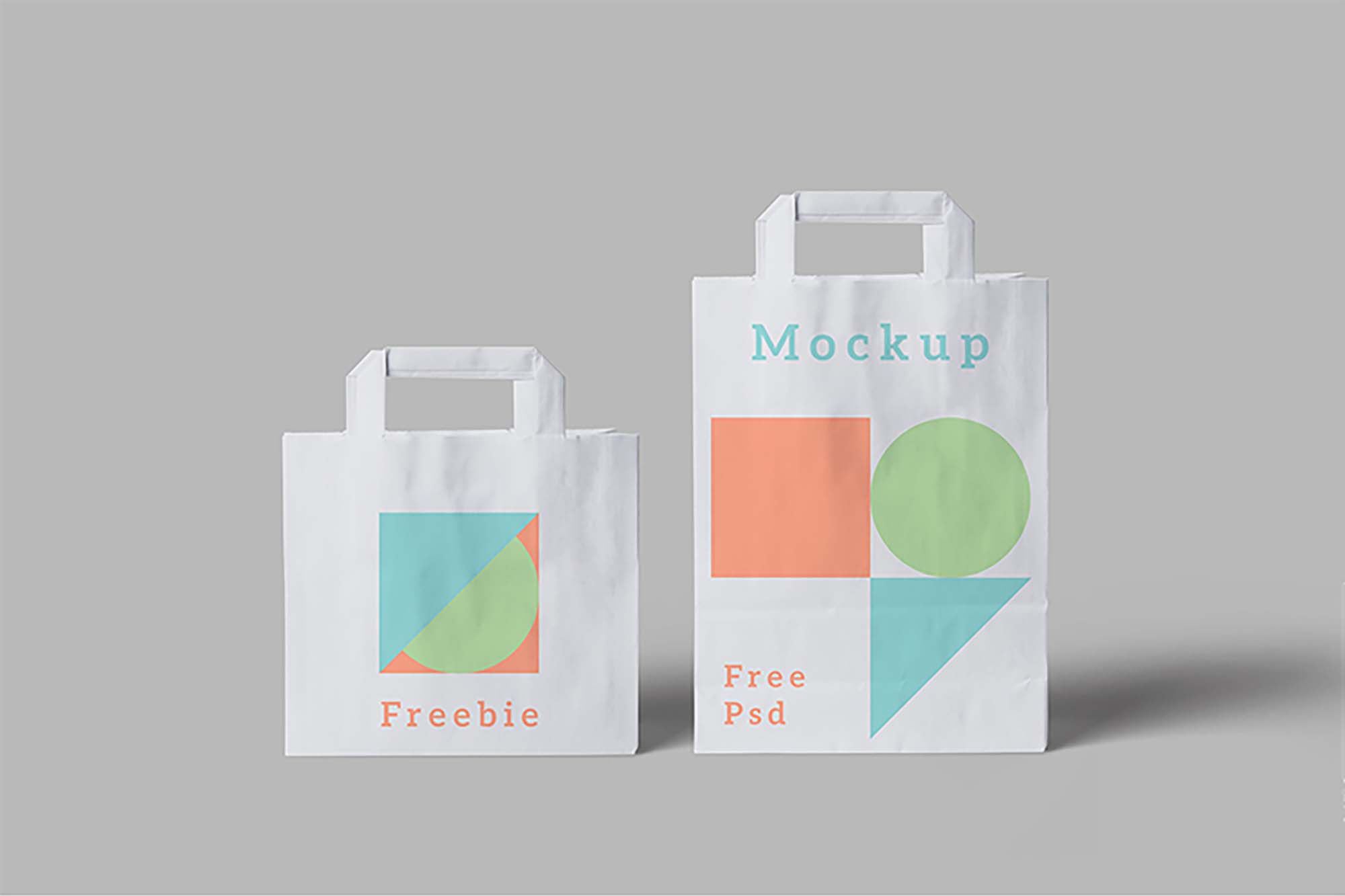 paper bag mockups