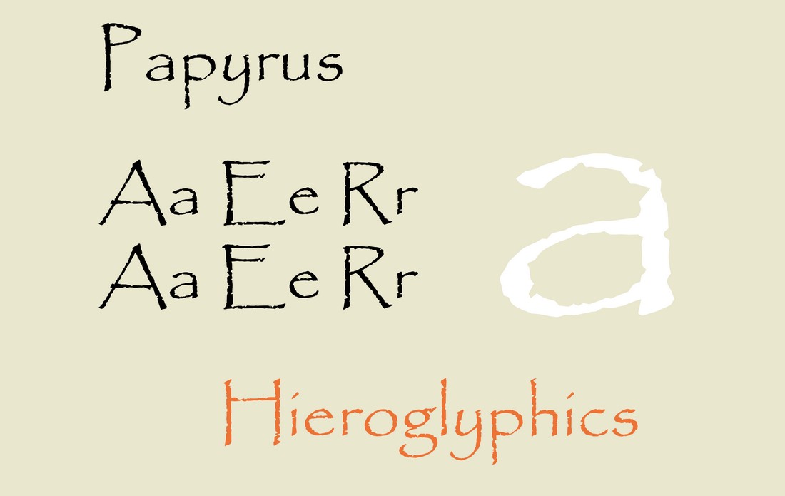 Papyrus font