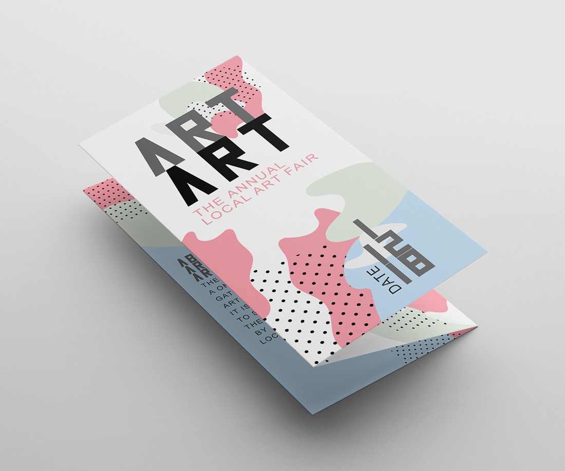 Pastel Color Tri-Fold Brochure