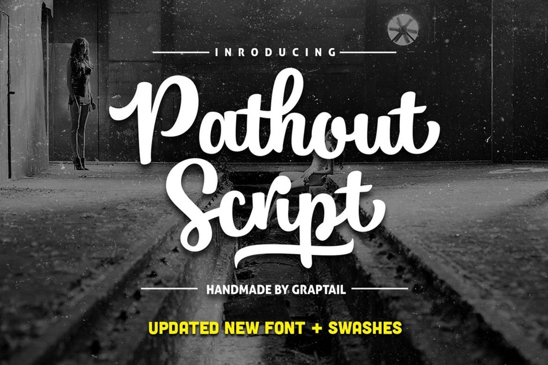 Pathout Script - Vintage Cursive Font