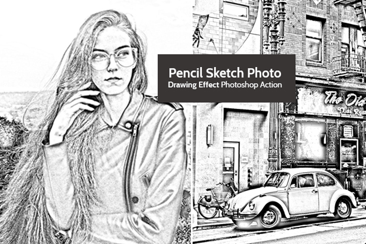 Pencil Sketch Photoshop Action