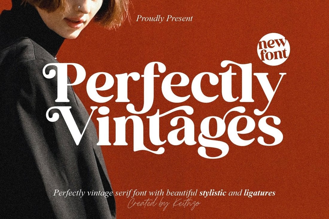 Perfectly Vintages - Free Vintage Font