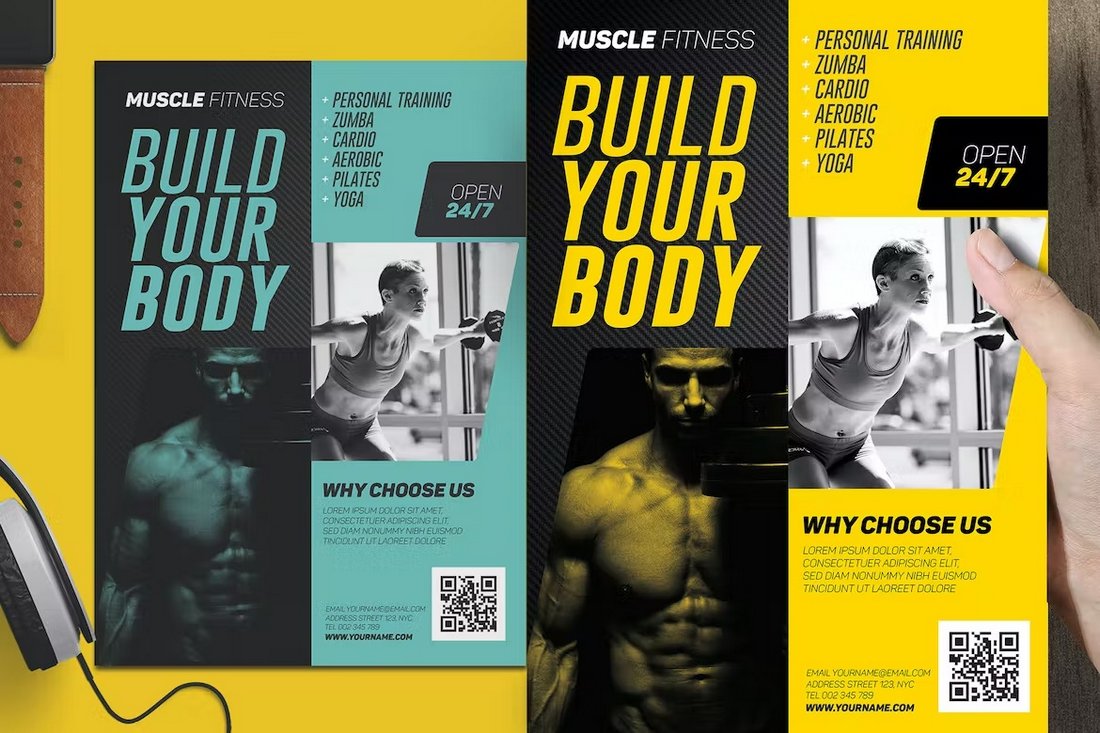 Personal Training & Gym Flyer Template