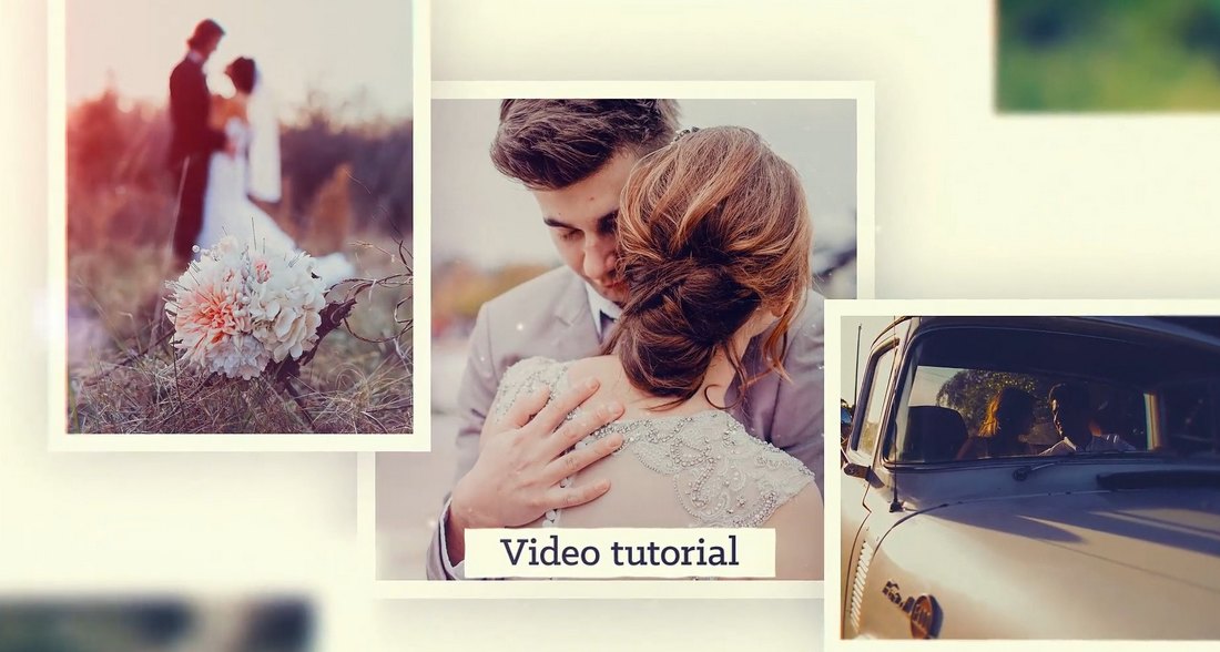 Photo Gallery Slideshow Template for After Effects