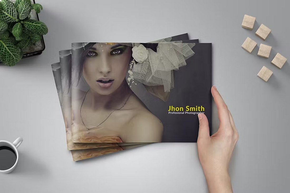 Photographer Catalog InDesign Template