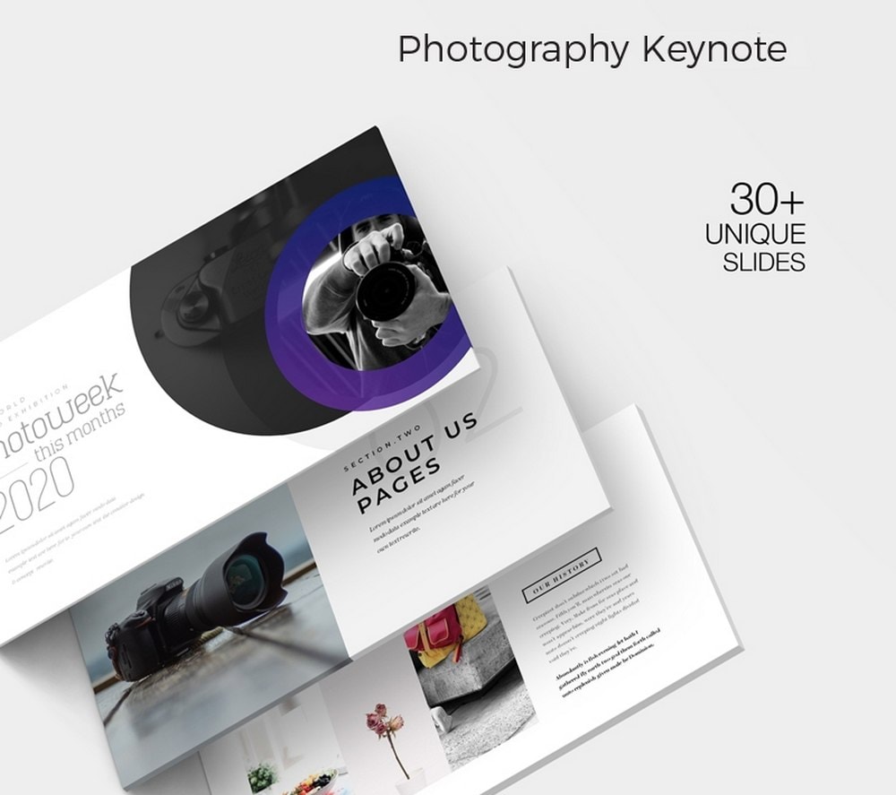 Photography - Free Keynote Template