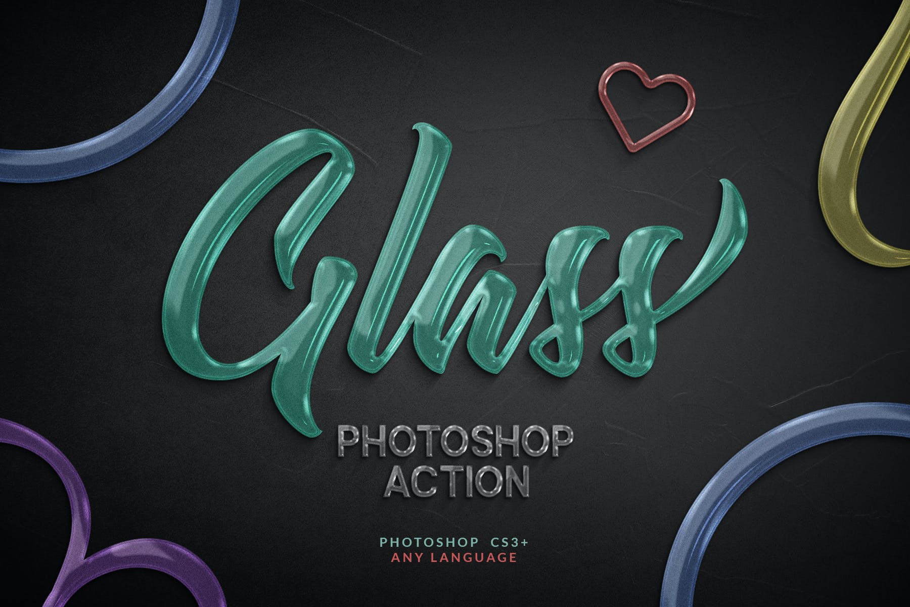 Photoshop Glass Texture Effects