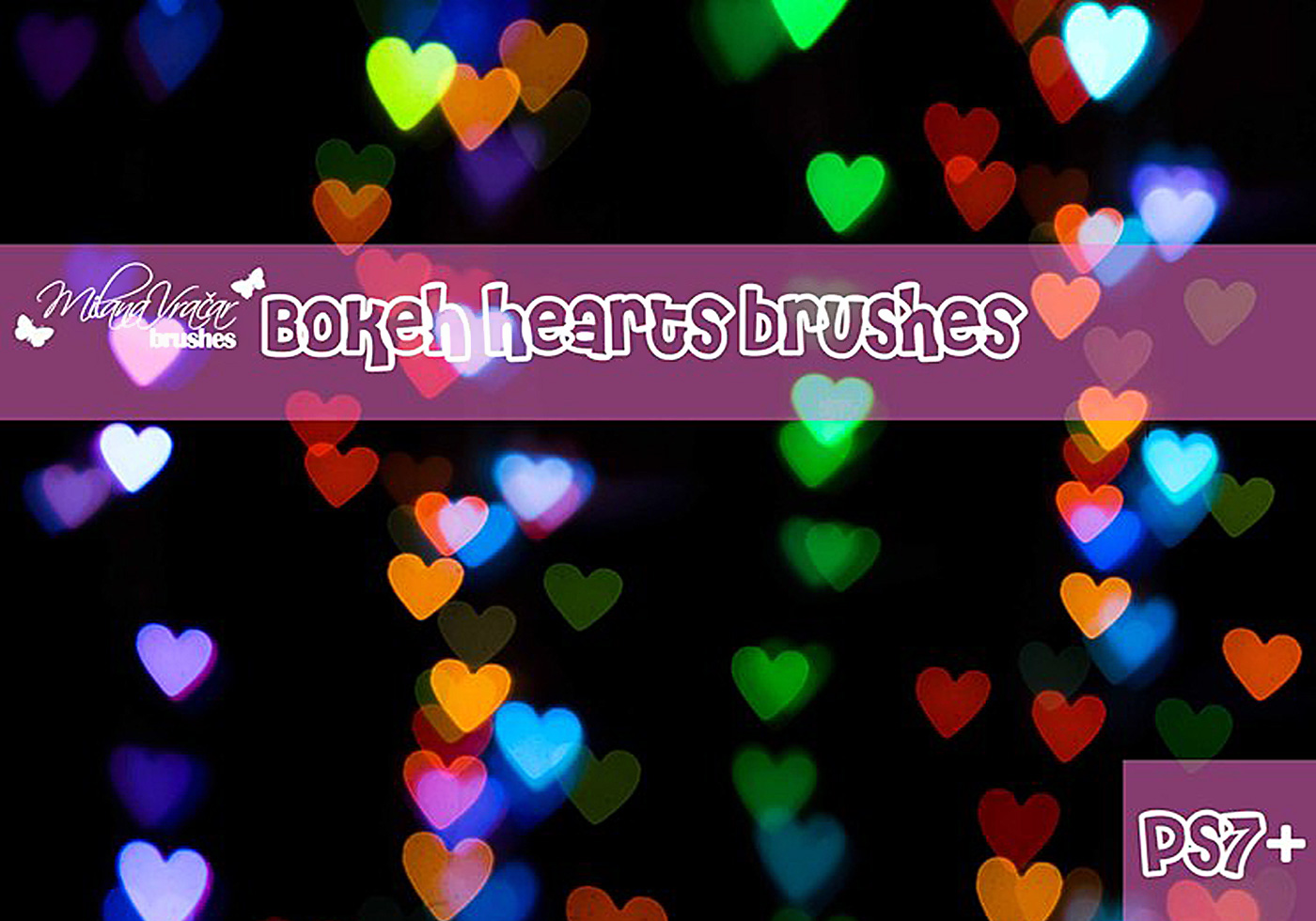 Photoshop bokeh effects