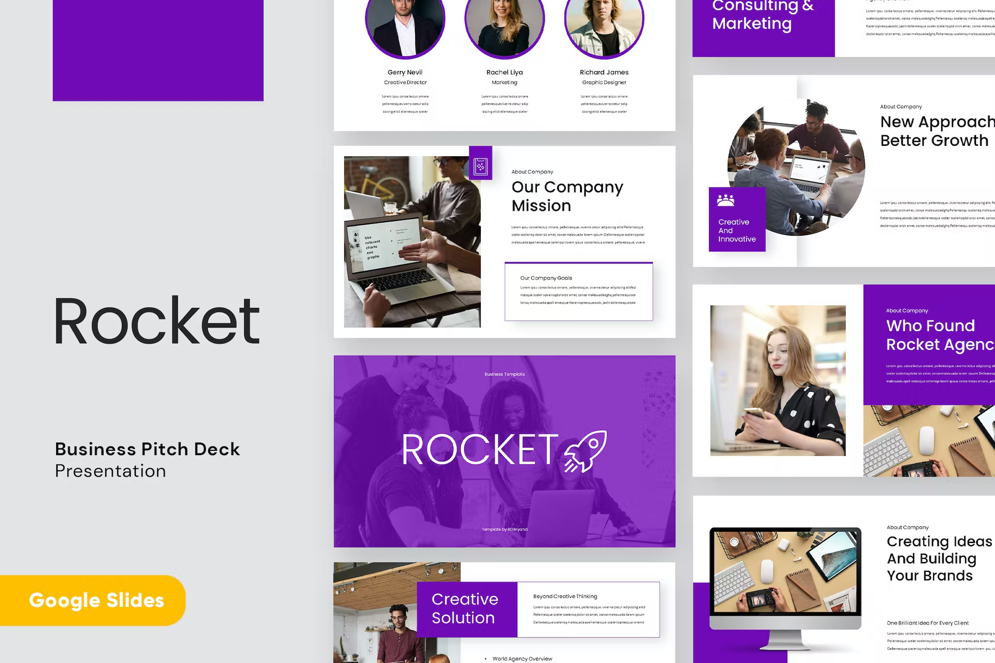 Pitch Deck Google Slides