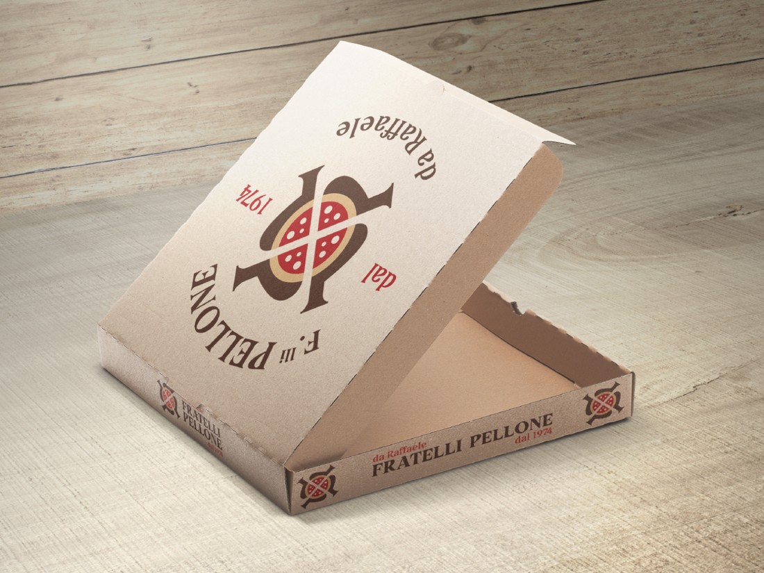 Pizza Box Packaging Design Example