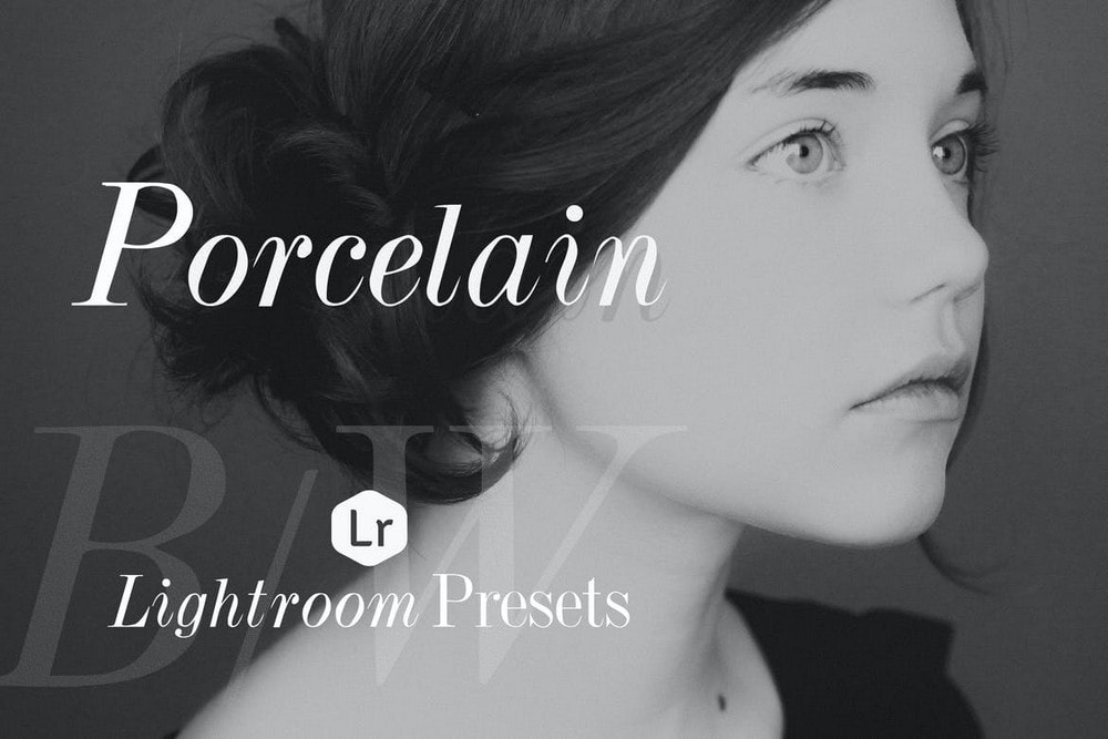 Porcelain B&W Lightroom Presets