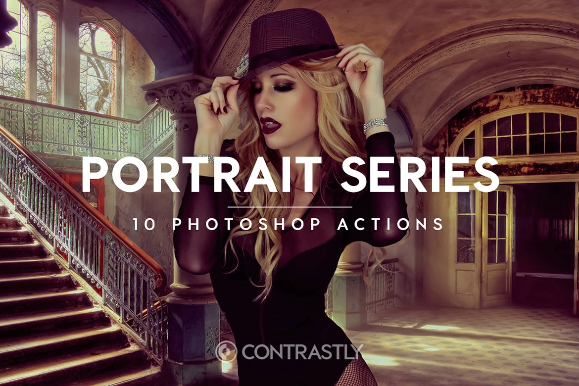 Portrait Series Photoshop Actions