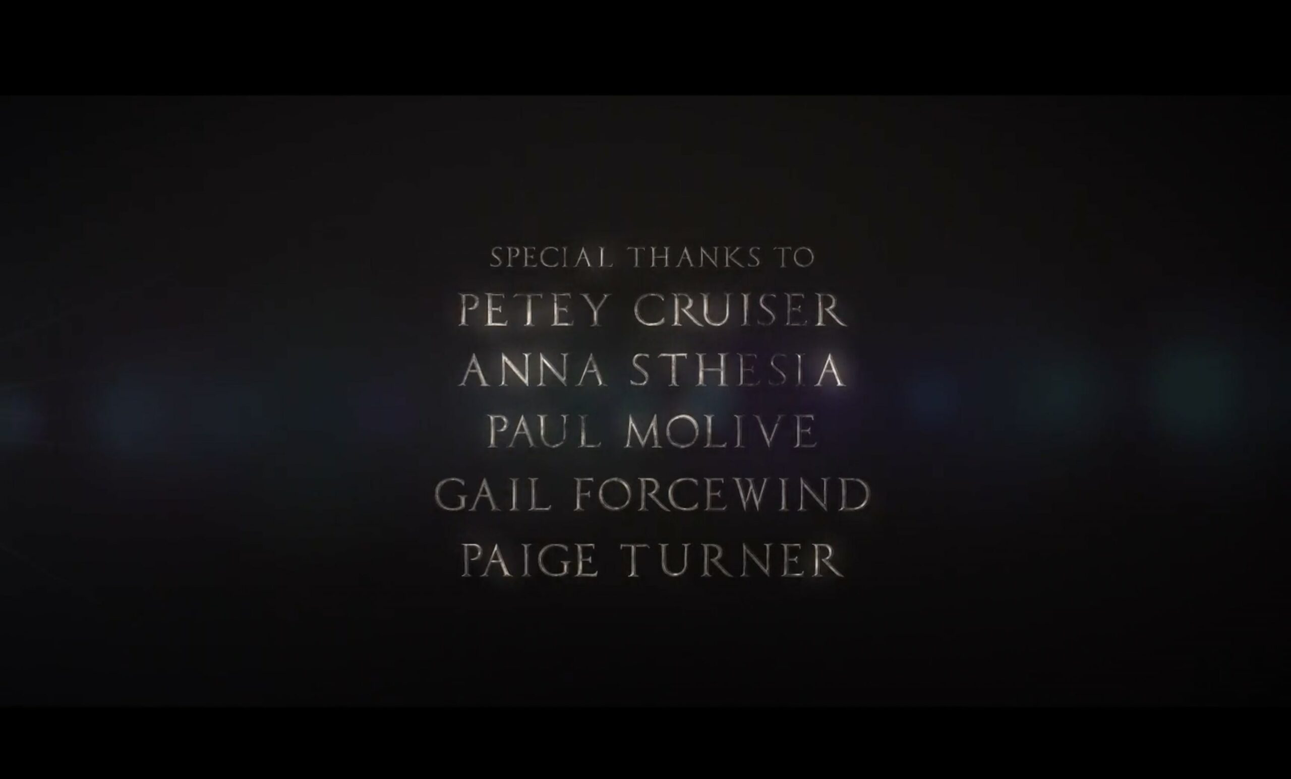 Premiere Pro End Credits Template