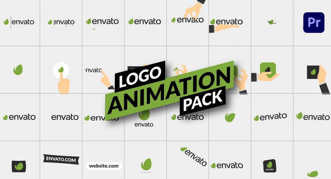 Premiere Pro Logo Animation Template Pack