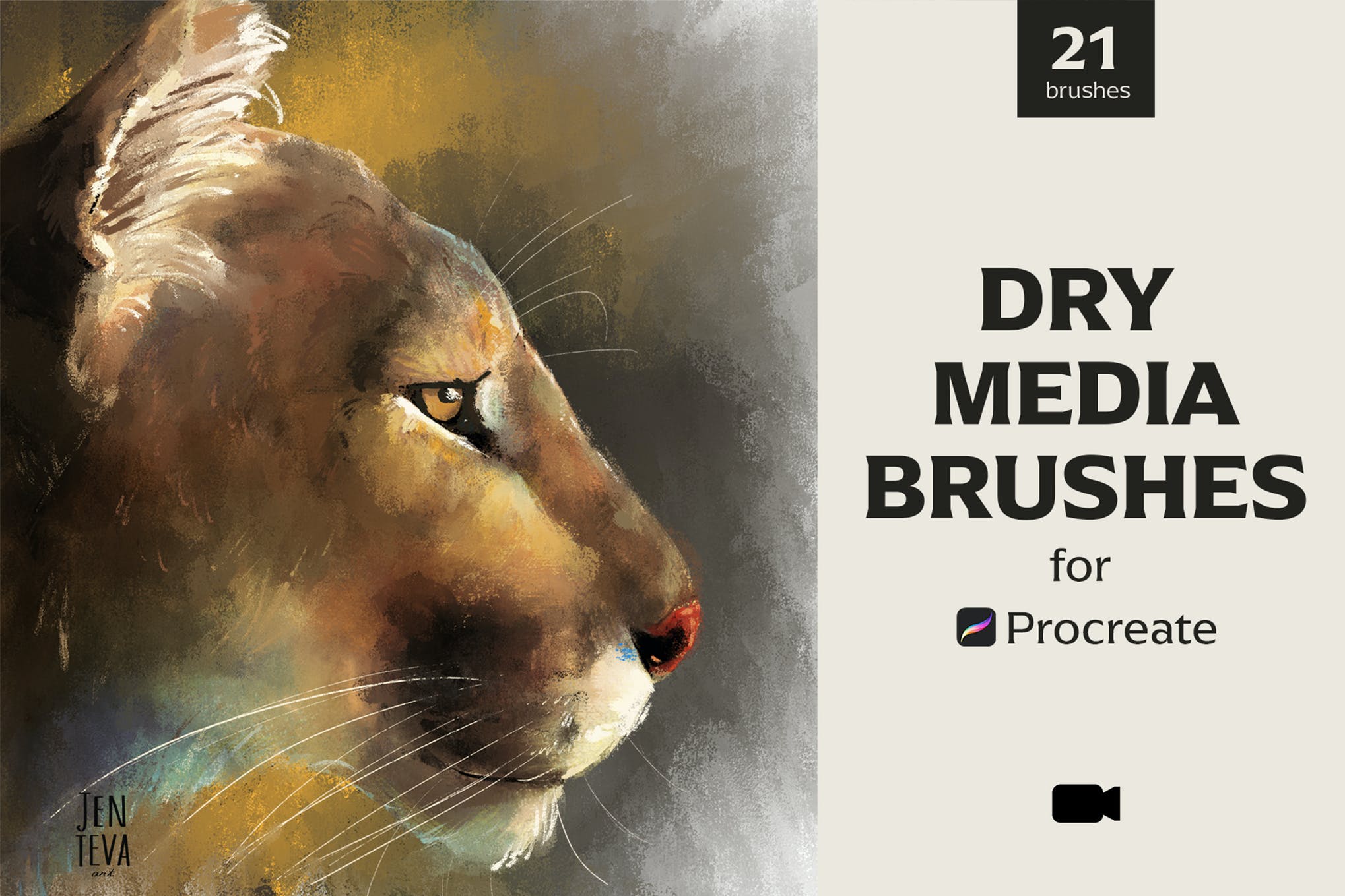 Procreate Dry Media Brushes