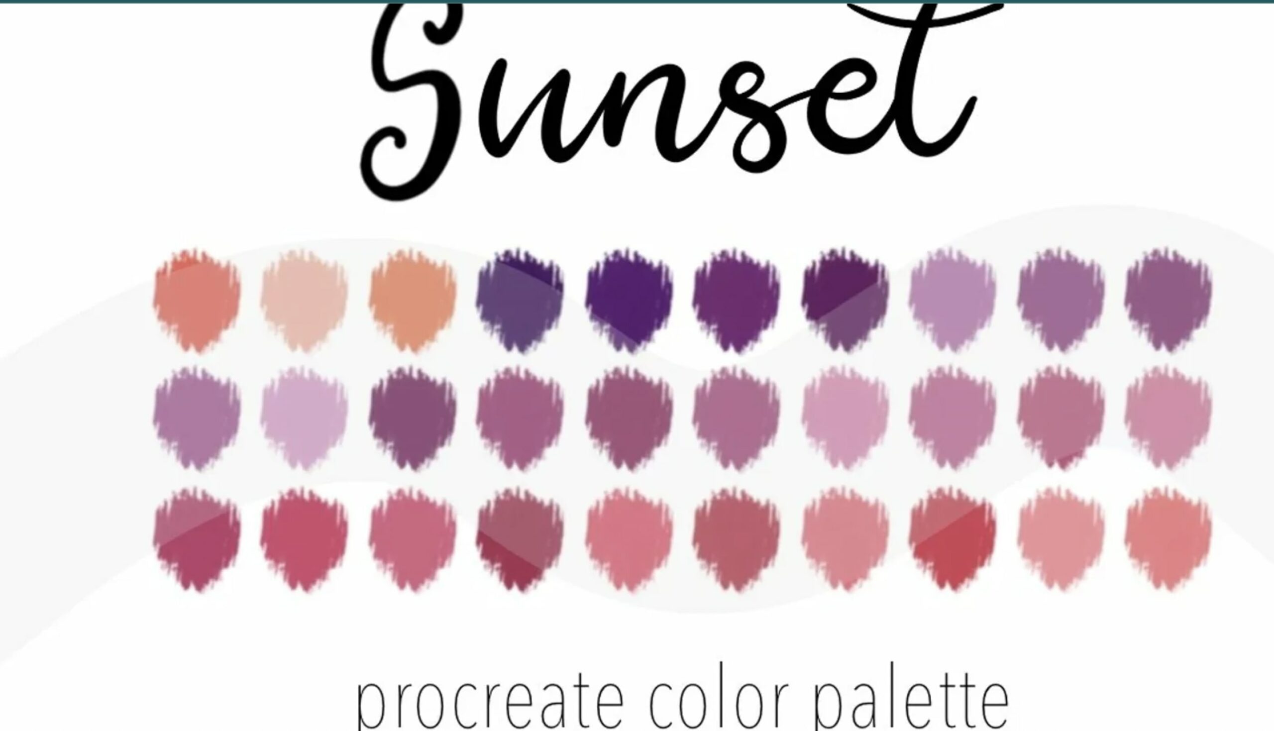 Procreate color palette