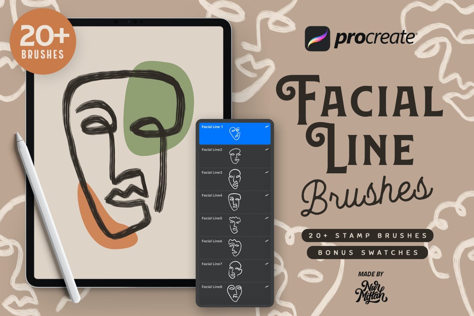 27+ Best Procreate Shape Brushes (Free & Pro) 2024 Theme Junkie