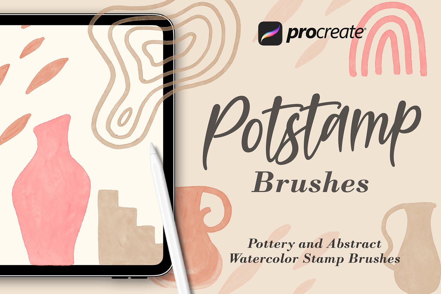 shapes procreate brushes free