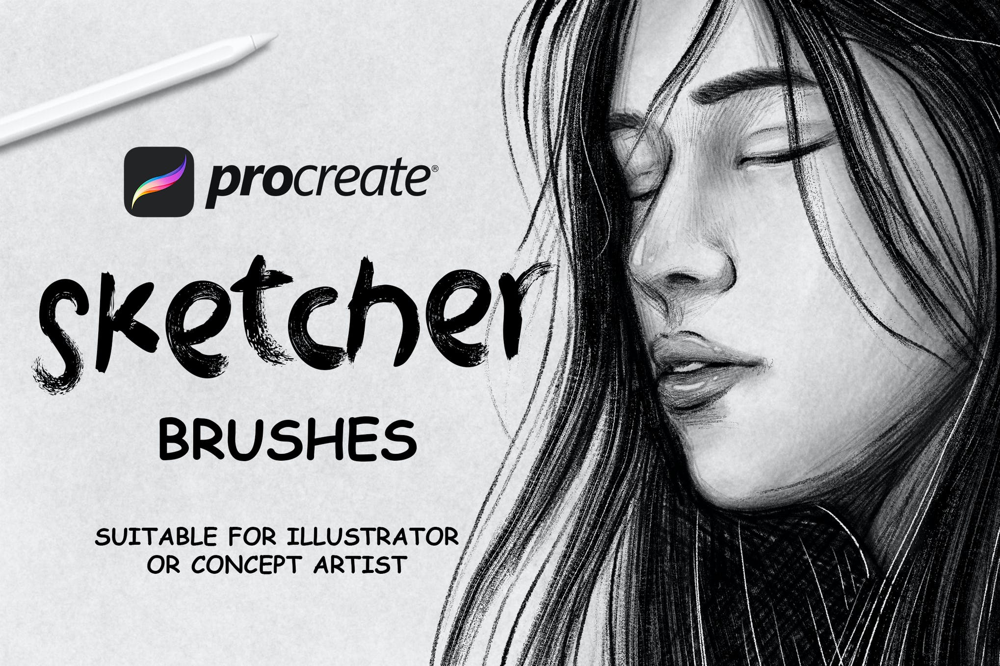 Pencil Brush Photoshop Collection  PSDDude