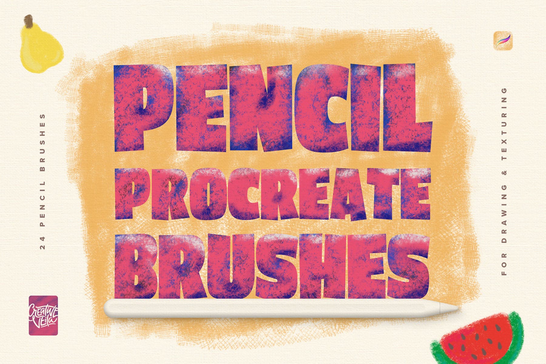 Procreate sketch brush-