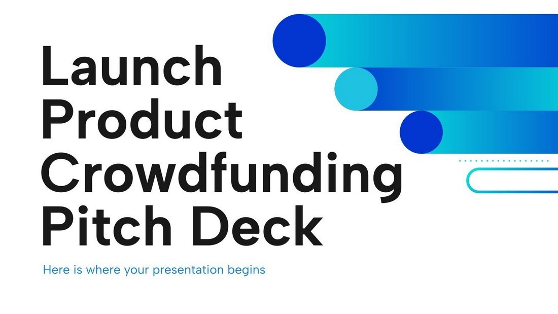 Product Launch Free Google Slides Pitch Deck