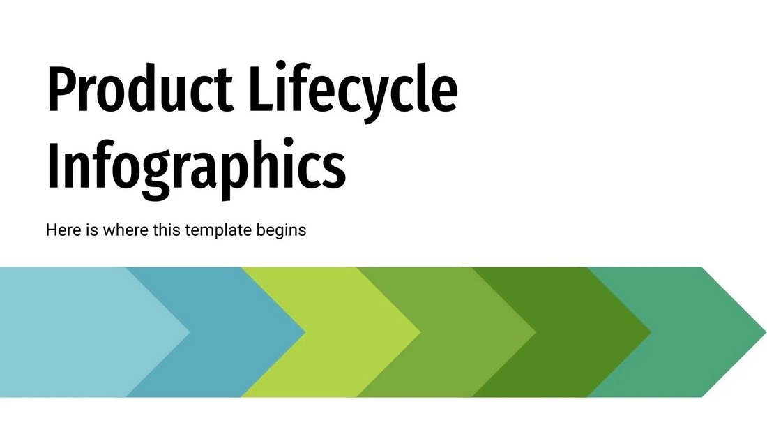 Product Lifecycle Infographics Free Google Slides Template