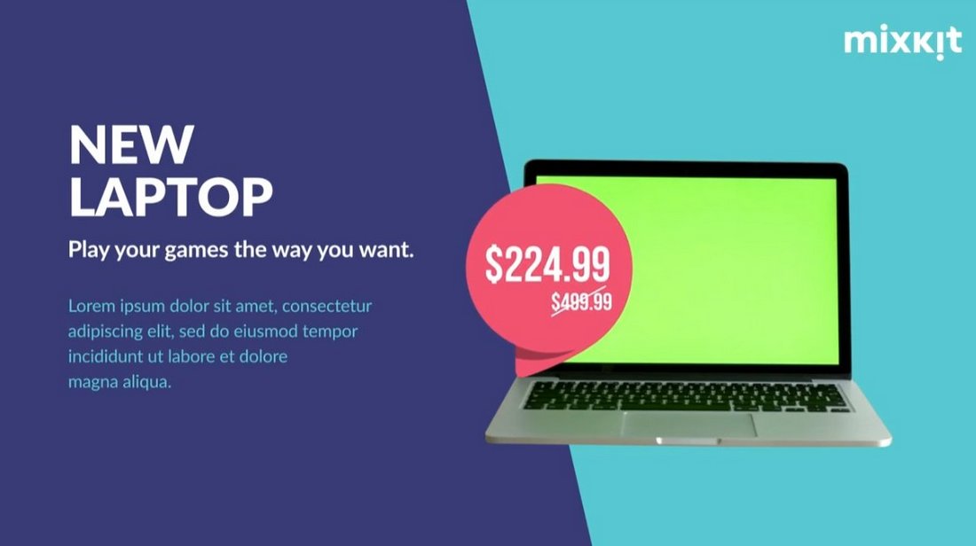 Product Promo - Free After Effects Slideshow Template