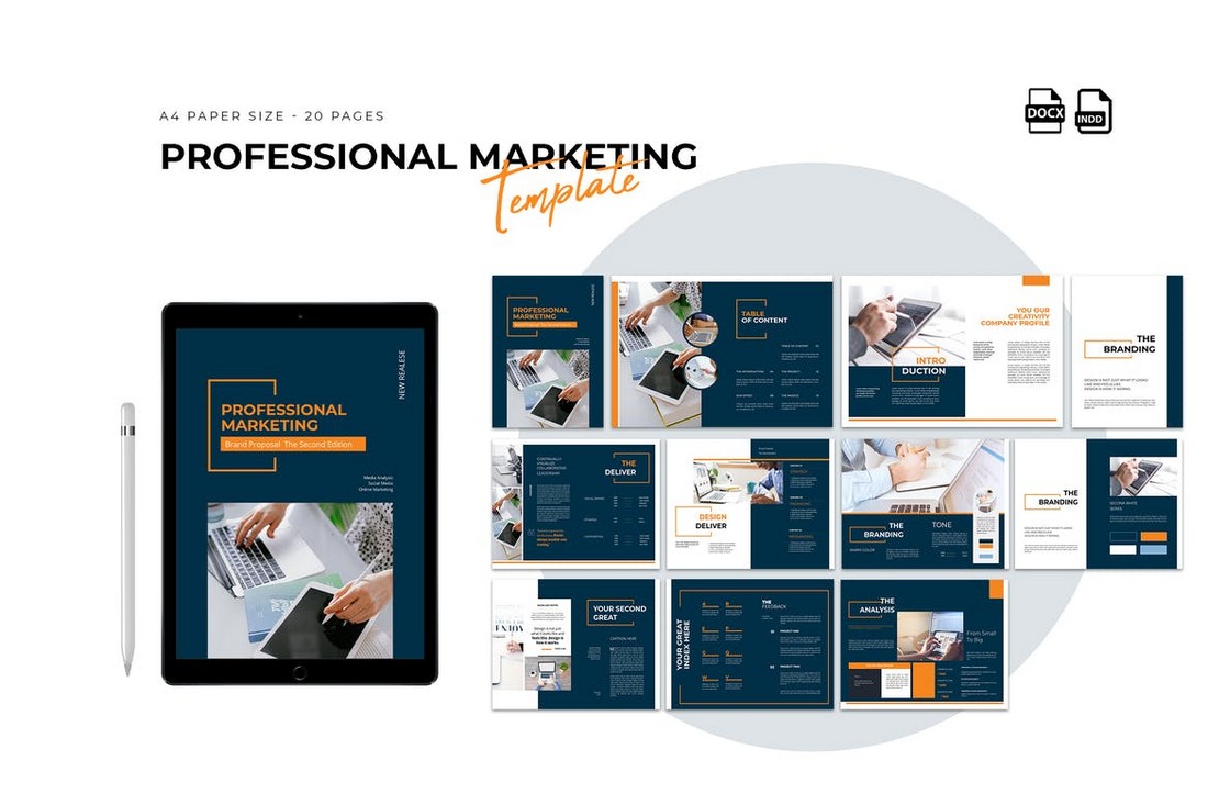 Professional Marketing Proposal Template